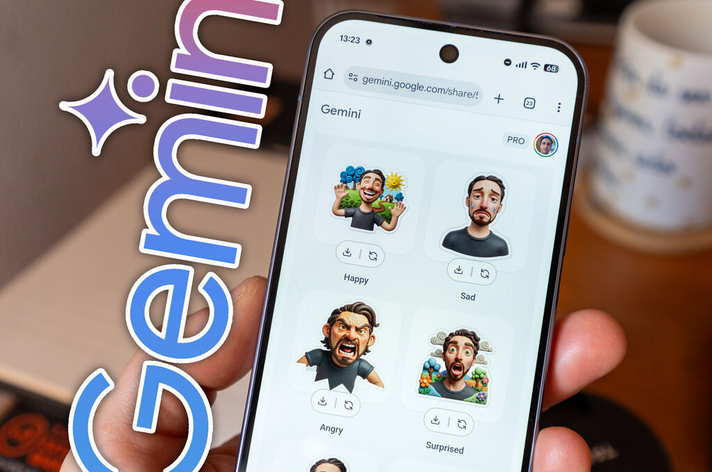 Crea stickers de WhatsApp personalizados con Gemini y Nano Banana